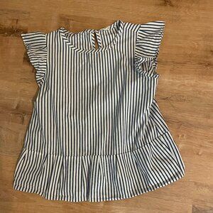 Crewcuts Girls Striped Top Shirt Size 10